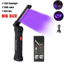 Uv Flashlight - Rechargeable Pet Urine Detector
