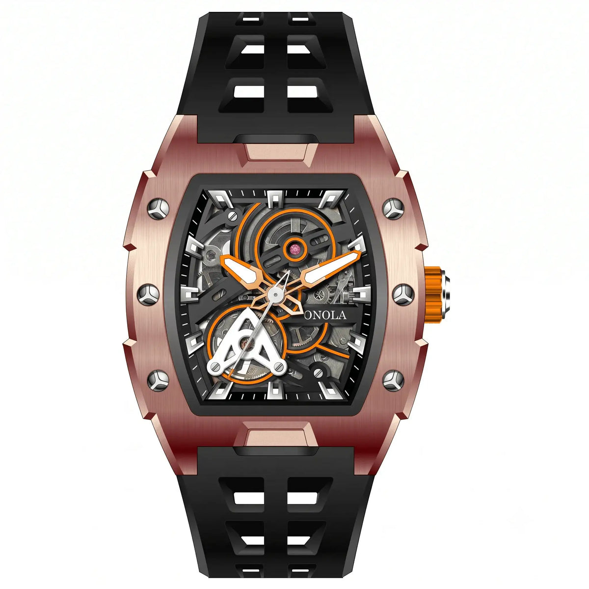 Men Automatic Skeleton Wristwatch — product image 11