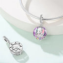 Sterling Silver Blue Crystal Life
