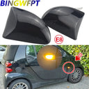 2Pcs LED Side Marker Lamps For Smart Fortwo 2007 2014 Brighter Turn Signals