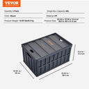 Collapsible Stackable Storage Bins Set