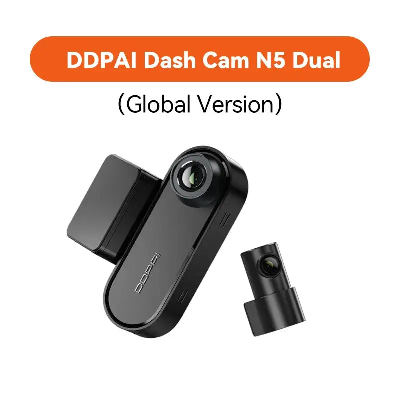 DDPAI N5 Dual 4K Dash Cam Front and Rear Ultra HD Dash Camera with NightVIS ADAS GPS 32GB EMMC Radar Parking Mode Video Recorder