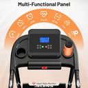 Adjustable Incline Walking Pad 330 Lbs 3.0 HP Quiet Motor