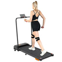 2 In 1 Treadmill With LED Screen 1.5HP Foldable Incline Elite