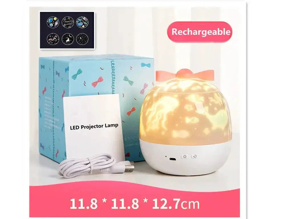 Celestial Magic Projector Lamp Starry Night Light Decor