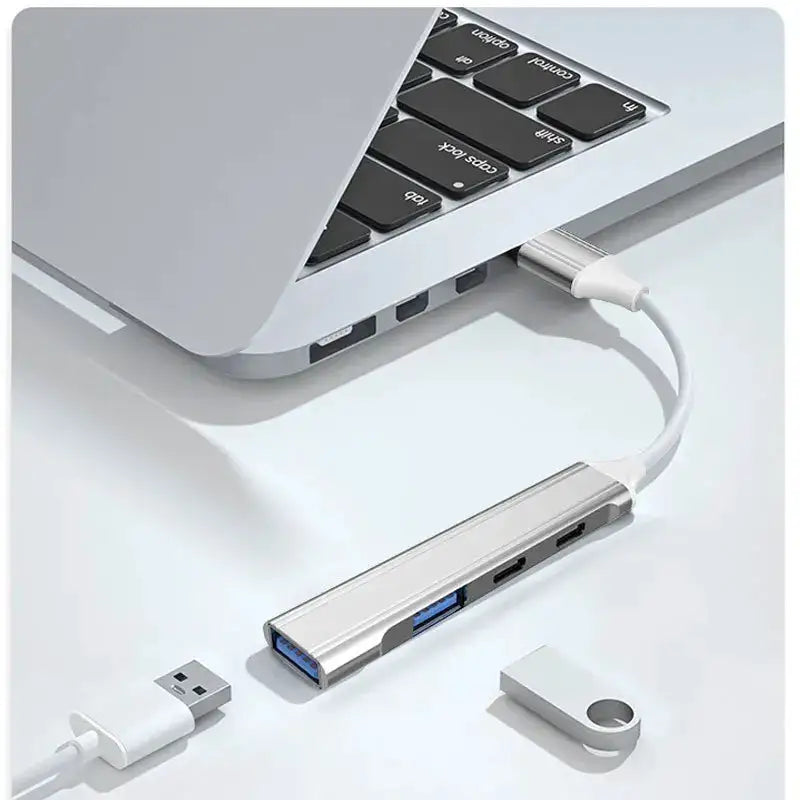4 Port Multi Splitter USB 3.0 Hub USB Hub Type C Dock Adapter OTG Type C HUB for PC Xiaomi Huawei Macbook Pro USB 2.0