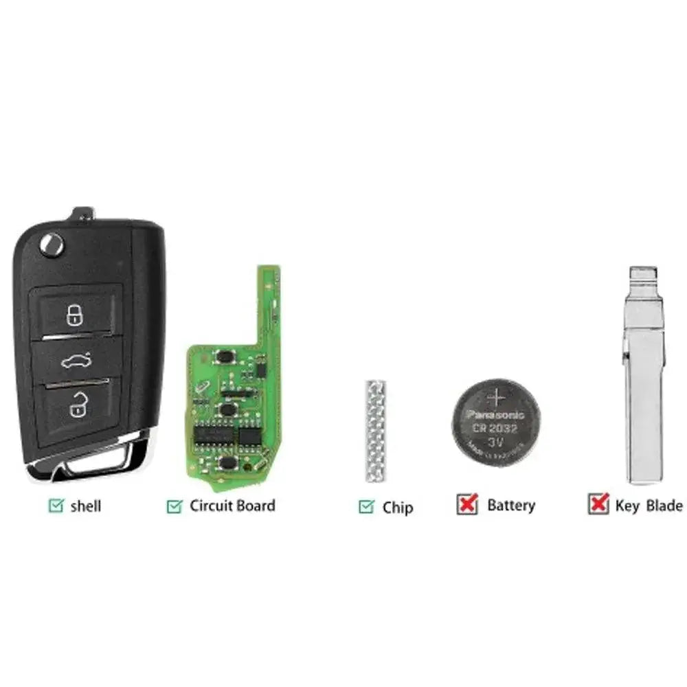 VW MQB Car Remote Key Xhorse XE Super Chip XEMQB1EN Lot