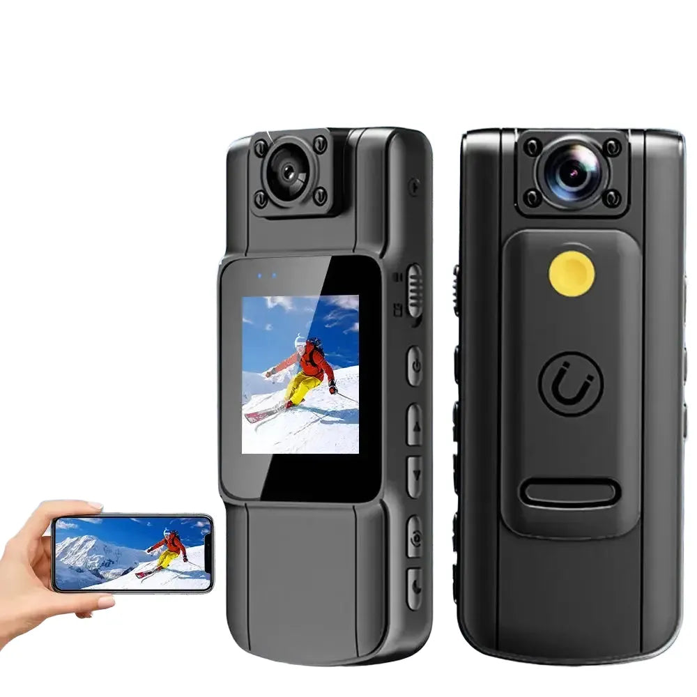 Wifi Mini Camera Back Clip IR Night Vision Car Recorder — product view 1