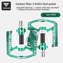 TOSUOD CNC Aluminum Bike Pedals Anti Slip Design