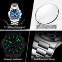 Luxury Men Stainless Steel Watch