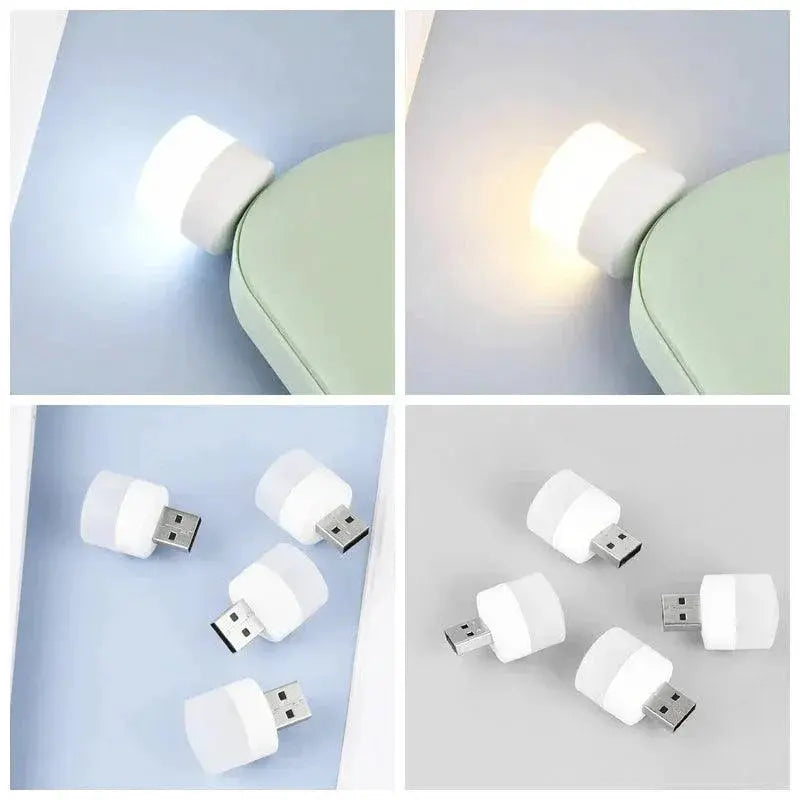 Mini USB Plug Lamp Versatile LED Night Light for Reading