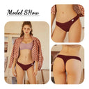 Seductive Cotton Thong Set Stylish G-String Panties for Women