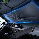 Foldable Car Sunshade - Quick Heat Shield Guard.