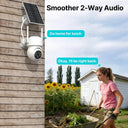 Smart Solar Outdoor Camera for Homes