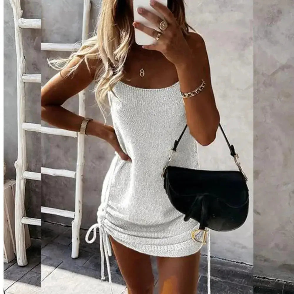 Allure Backless Mini Dress Custom Fit Summer Glamour