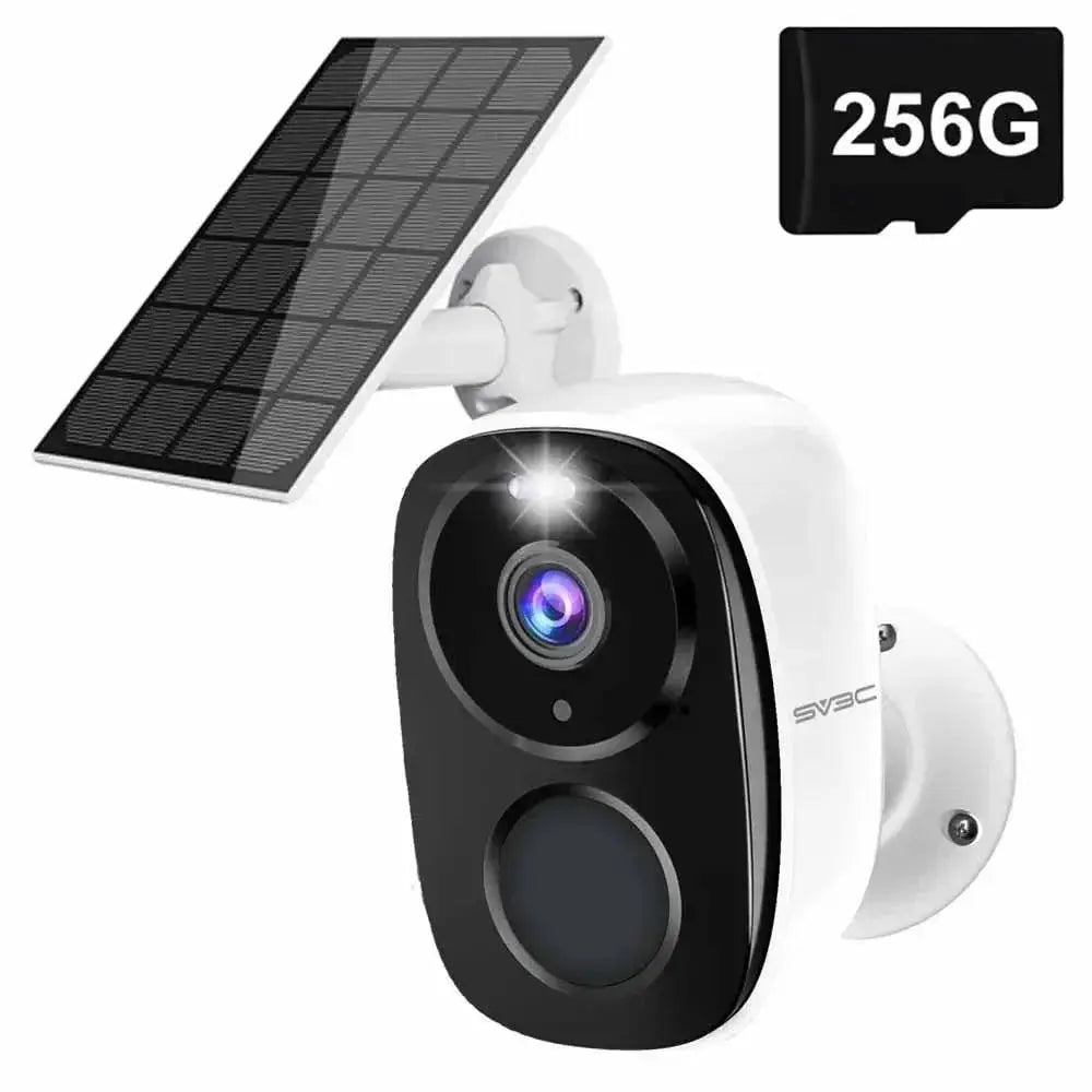 Solar Wireless Outdoor Camera With AI Motion Detection