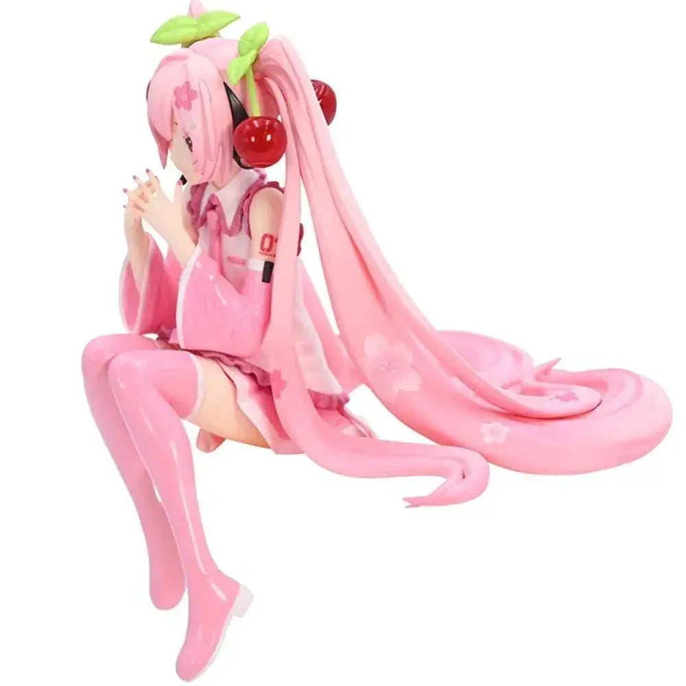 Cherry Blossom Pink Hatsune Miku PVC Figure Collectible