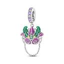 Sterling Silver Charm Beads Mask