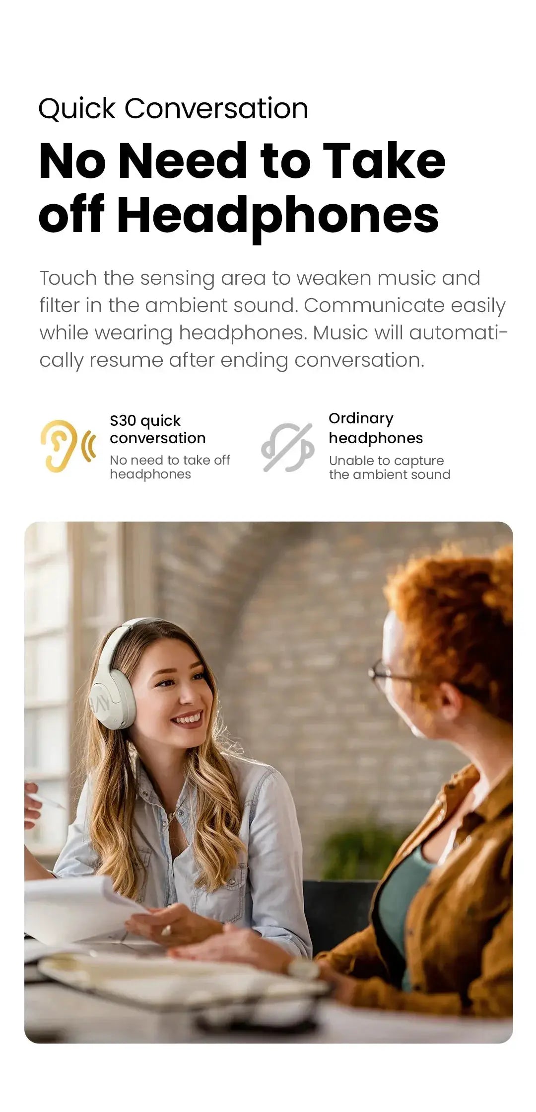 Haylou Headphones for Gamers — product view 19