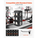 Metal Rotating Pegboard Display