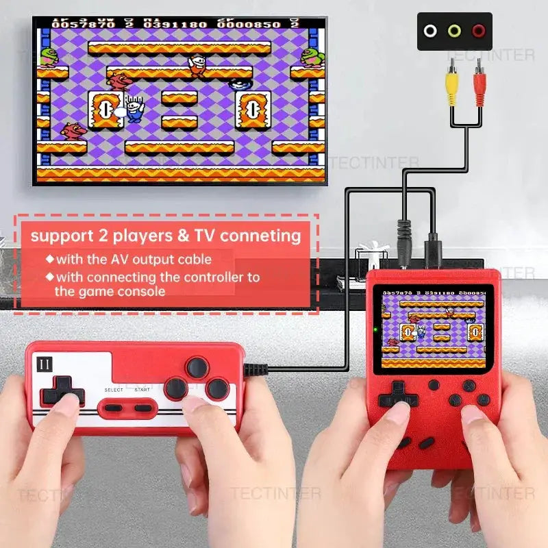 Portable Retro Mini Video Game Console 8 Bit Handheld Player