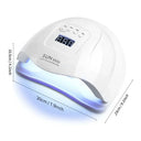 Fast Gel Nail Lamp for Home Manicures