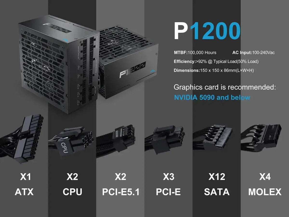 Sama 1200W Atx 3.1 Power Supply
