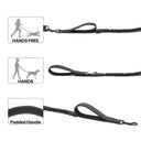 High Quality Hands-Free Dog Leash with Dual Bungee for Large Dogs