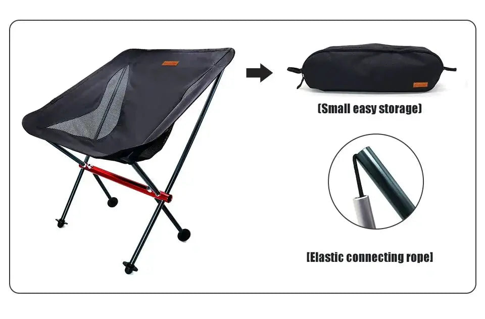 Ultralight Folding Chair for Campers — product view 14