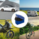 Tire Waxing Polishing Kit Wheel Detailing Microfiber Pads