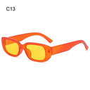 Retro 90's Rectangle Sunglasses with UV400 Protection Style