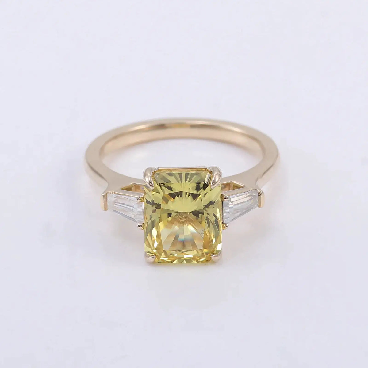 Sterling Silver Lab Diamond Ring — product image 4