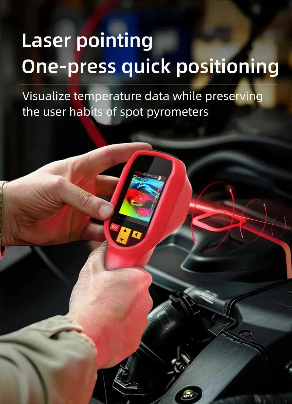 BSIDE HX1 Handheld Thermal Imaging Camera - 240x240 IR For PCB, Auto, Pipelines - stepyours.com