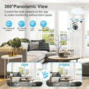 Smart Bulb Camera for Home Security
