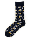 Quirky Happy Cotton Unisex Socks for EU Sizes 36-43