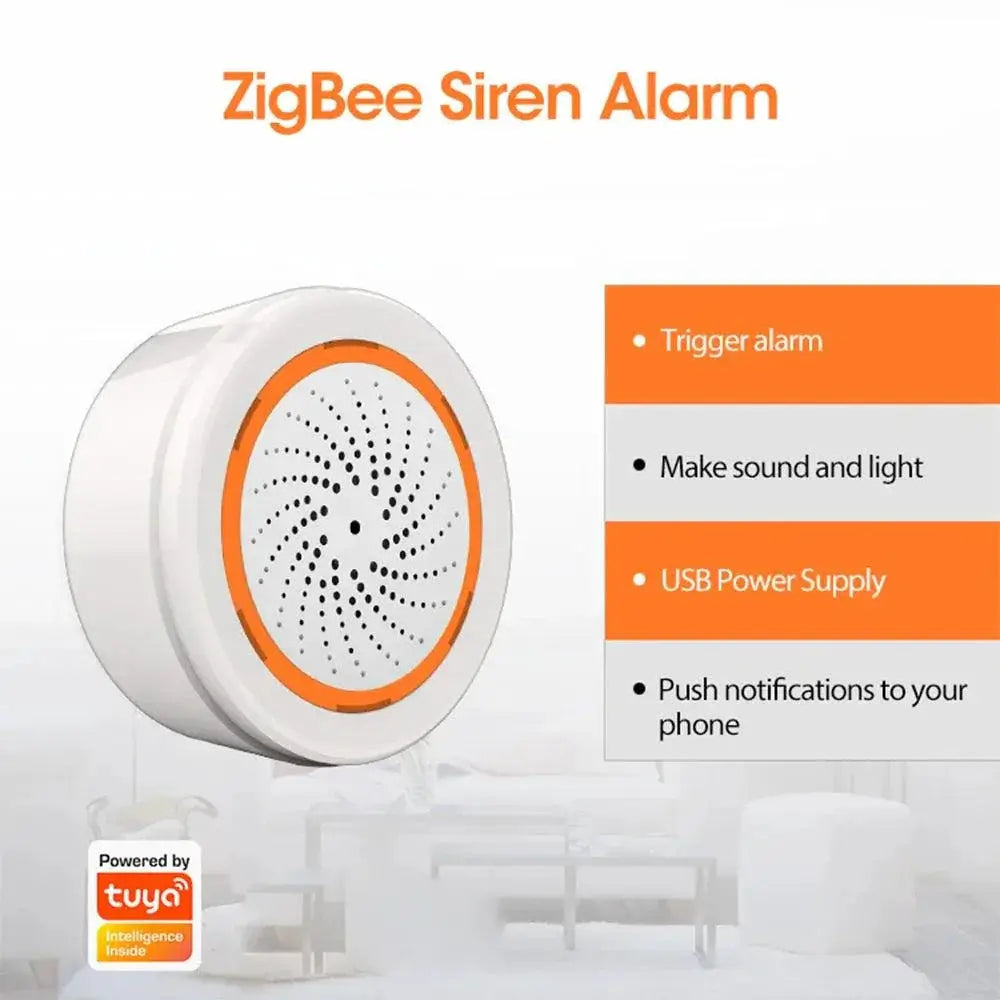 Smart Home Security Siren Enhanced Protection Alerts
