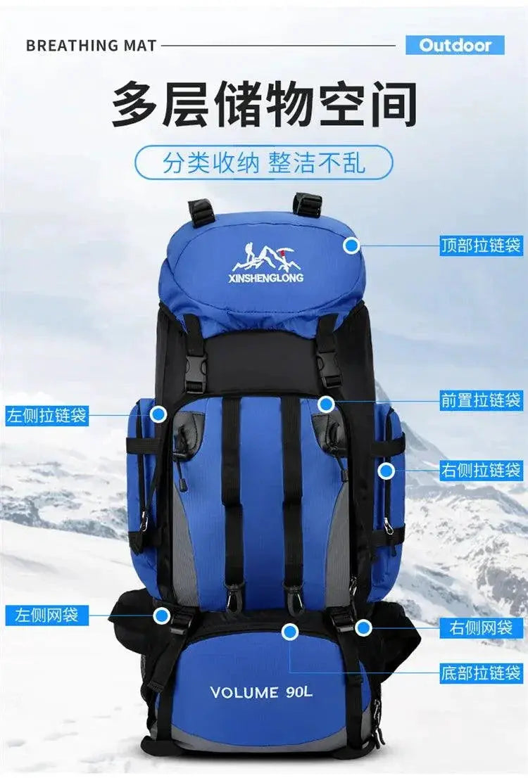 Large Waterproof Backpack for Hikers — product view 18