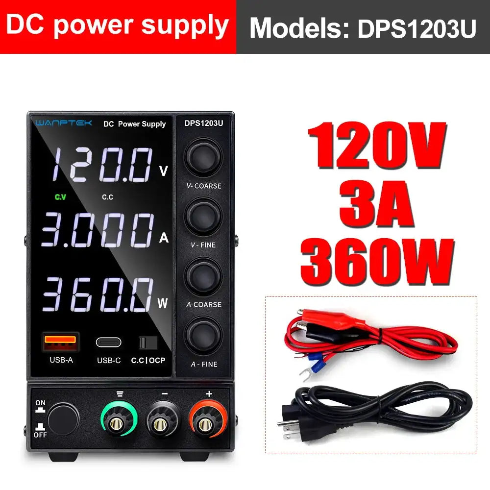 Adjustable DC Bench Power Supply for Electronics — product view 13