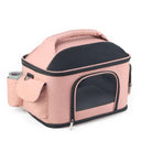 Pet Shoulder Bag: Durable Mesh Travel Dog Cat Carrier