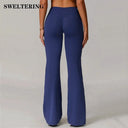 Fitness High Waist Wide Leg Pants Push Up Yoga