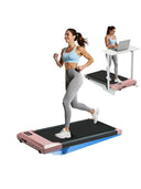 Under Desk Treadmill 2.5HP Quiet Walking Pad 300 Lbs Space Saving