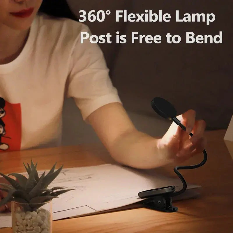 Baseus Clip Table Lamp Stepless Dimmable Wireless LED Light