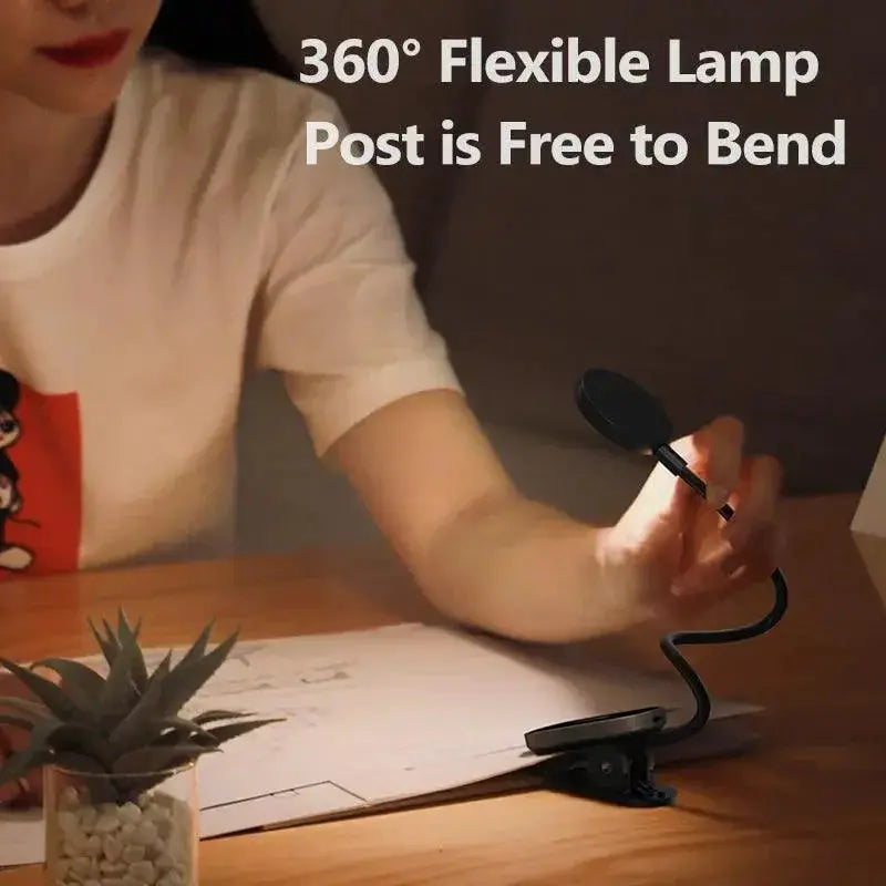 Baseus Clip Table Lamp Portable Dimmable Reading Light
