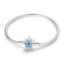 Sterling Silver Bracelet Cm Leaf