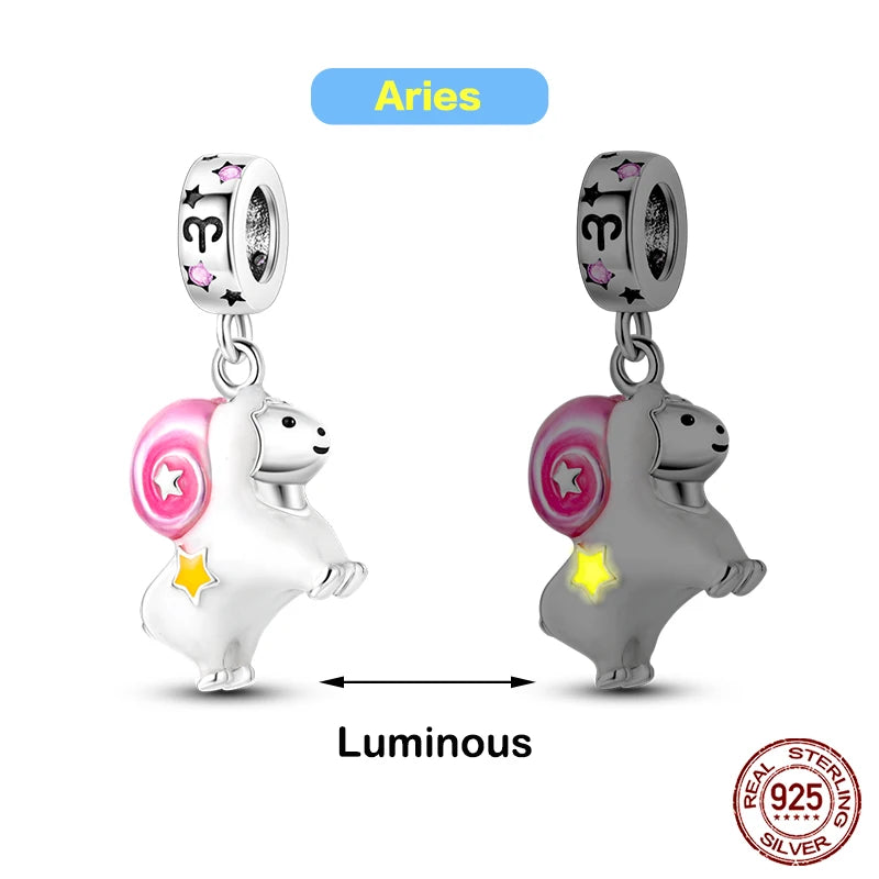 Sterling Silver Leo Libra Twelve