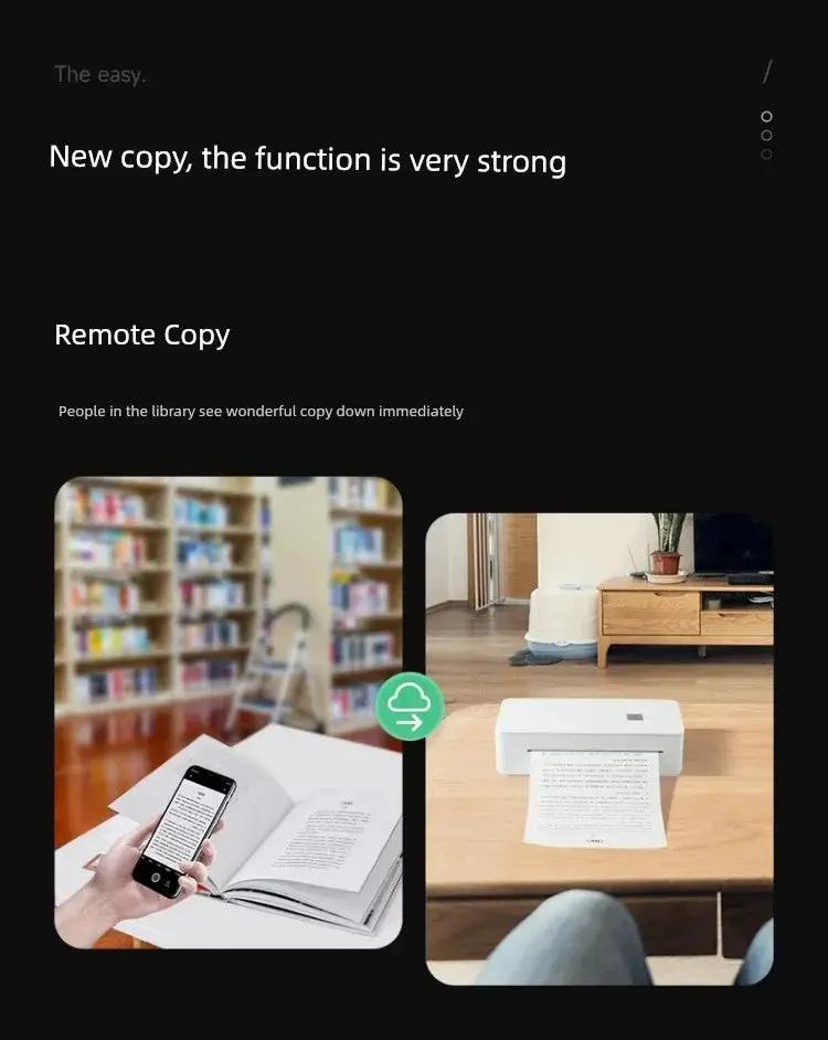 Zero Ink Cloud Paper Saving Non Ink Printer A4 Mini