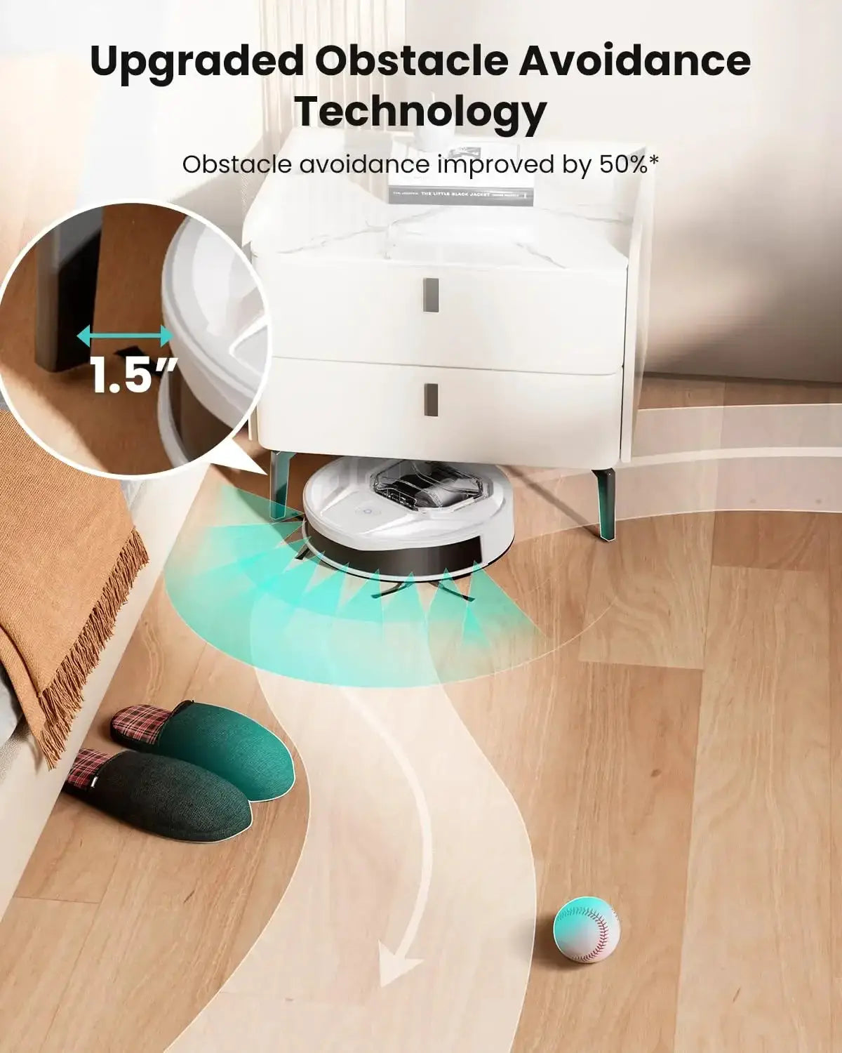 Lefant Powerful Suction Robot Vacuum Cleaner - OurLum.com