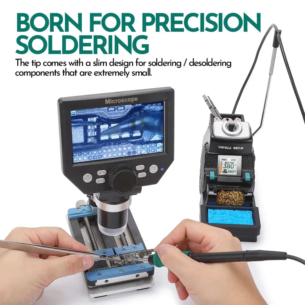 YIHUA 982-III C115 C210 C245 Soldering Iron Precision Soldering Station Control Temperature Welding Rework Station