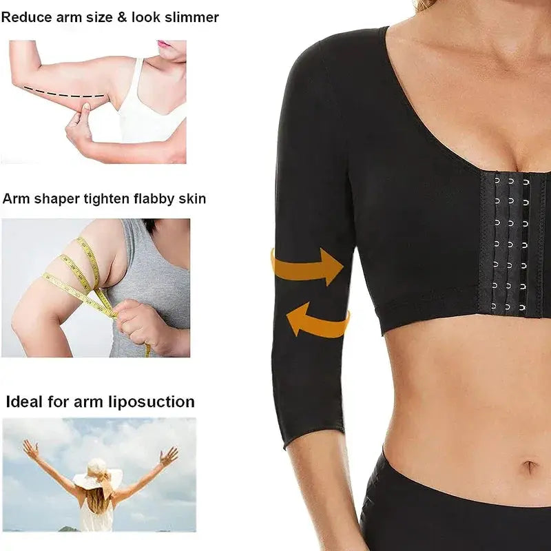 Slimming Arm Shaper Tops For Women Compression Shapewear