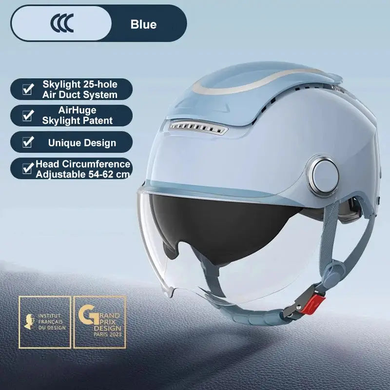 Bibee Open Face Electric Bike Helmet — product view 12